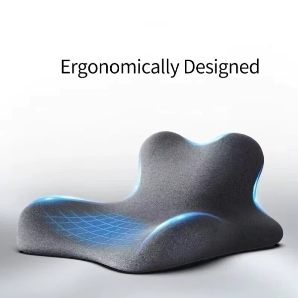 Supportive Neck Pillow, Travel Pillow, Dorm Room Pillow, Knitted Pillow, Memory Foam, Soft and Comfortable, Neck Support, Wholesale