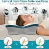 Space Memory Foam Slow-Rebound Zero-Pressure Spinal Support Pillow for Neck Support
