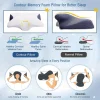 Butterfly-shaped pillow, neck support pillow, non-sagging pillow, cervical spine support pillow, memory foam pillow, slow-rebound zero-pressure pillow core, butterfly-shaped memory foam pillow