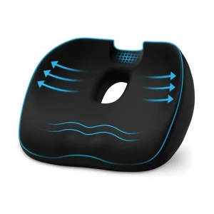 All-Season Memory Foam Office Seat Cushion for Prolonged Sitting, Thickened Coccyx Cushion for Students, Wholesale for Cars