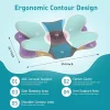Ergonomic Side-Sleeping Pillow with Neck Support, Memory Foam, for Home Use, Adults