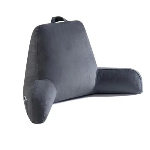 Washable Bedside Cushion / Office Lumbar Support Pillow / Reading Pillow with Armrests / Support Pillow / Backrest Cushion