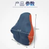 Office Cushion, Removable and Washable Lumbar Support Cushion, Memory Foam Slow-Rebound Pillow Core, Lumbar Support Cushion for Prolonged Sitting