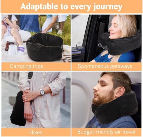 O1CN016UWwTY2I9LtqfOYR7_!!2816569243-0-cib New Cross-Border Travel Pillow: Fillable with Clothing or Luggage, Soft Plush Filling, Multifunctional U-Shaped Pillow with Pillowcase