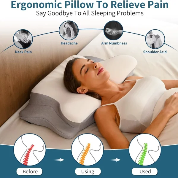 O1CN017YTu8w1s7MEdKTWzt_!!2220254235719-0-cib.jpg_ Memory Foam Pillow: Ergonomic Sleep Pillow for Neck Support, Ideal for Side Sleepers