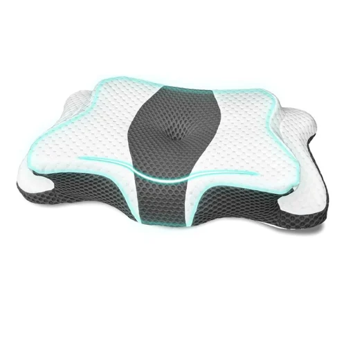New Cross-Border Memory Foam Pillow: Slow-Rebound Memory Foam, Neck Support, Breathable, Relieves Cervical Spine Strain, Contoured Neck Support Pillow
