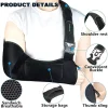 Breathable medical sling with shoulder pads for arms and shoulders, unisex swivel cuffs, wholesale pillow