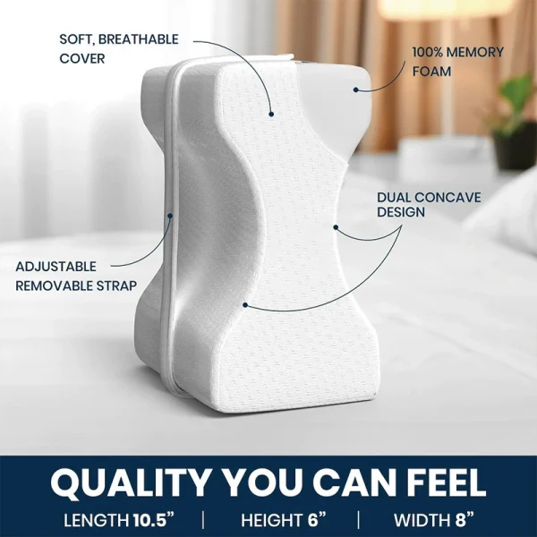 O1CN01BDTfZy2I9LpolUYS5_!!2816569243-0-cib.jpg_ Leg Pillow Manufacturer: Handle-Equipped Leg Support Pillow, Knee Pillow, Memory Foam Strap Leg Pillow, Pregnancy Shaping Leg Pillow