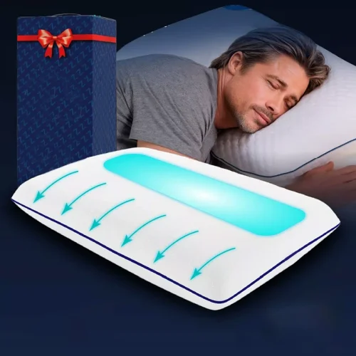 Cross-border Bread-Shaped Pillow with Slow-Rebound Memory Foam Core: Non-Sagging, Neck-Supporting Memory Pillow for Home Use