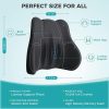 Amazon Cross-Border Memory Foam Lumbar Support Pillow for the Lower Back and Neck – Office, Car, and Wheelchair Cushion – Back Support Pillow