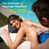 U-shaped Memory Foam Face Pillow, Outdoor Sunbathing Pillow, Stomach-Sleeping Pillow, 100% Cotton Beauty Salon Pillow, Ice-Silk Fabric