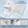 Butterfly-shaped pillow, neck support pillow, non-sagging pillow, cervical spine support pillow, memory foam pillow, slow-rebound zero-pressure pillow core, butterfly-shaped memory foam pillow