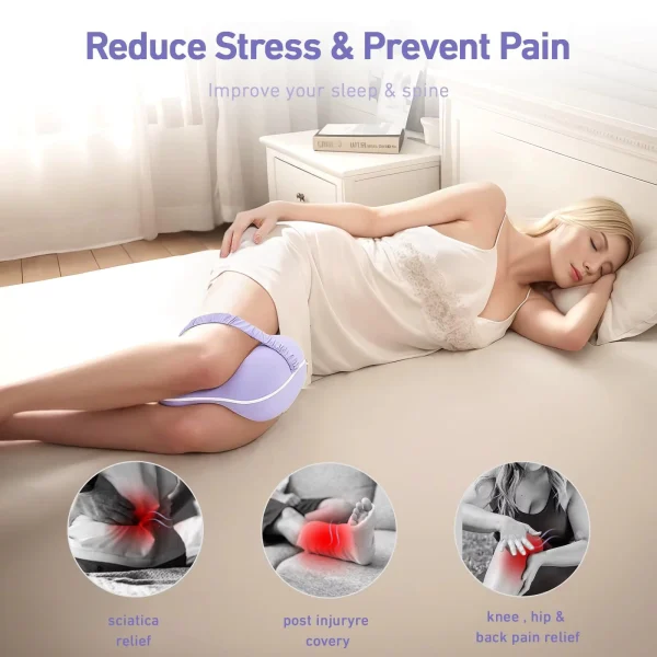 O1CN01FduwDv1s7MEaOhsMu_!!2220254235719-0-cib.jpg_ Leg Pillow: Comfortable Knee Support with Elastic Straps and Memory Foam Side Pillow Knee Support - Wholesale Pillows