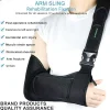 Breathable medical sling with shoulder pads for arms and shoulders, unisex swivel cuffs, wholesale pillow