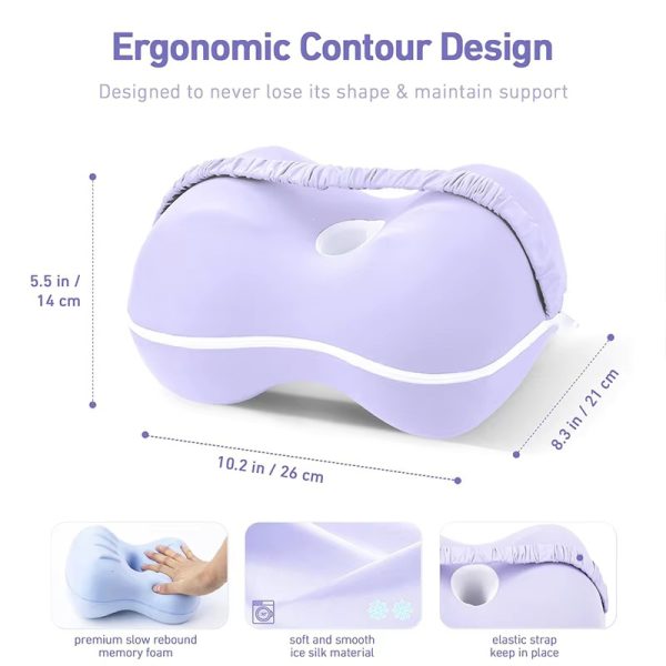 O1CN01HdGyOF1s7MEaWprgX_!!2220254235719-0-cib Leg Pillow: Comfortable Knee Support with Elastic Straps and Memory Foam Side Pillow Knee Support - Wholesale Pillows