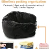 O1CN01Hw0YJq2I9LtphUSLX_!!2816569243-0-cib.jpg_ New Cross-Border Travel Pillow: Fillable with Clothing or Luggage, Soft Plush Filling, Multifunctional U-Shaped Pillow with Pillowcase