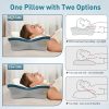 Space Memory Foam Slow-Rebound Zero-Pressure Spinal Support Pillow for Neck Support