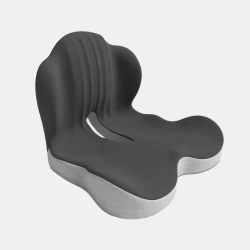 Memory Foam Slow-Rebound One-Piece Seat and Backrest Cushion for Student and Office Chairs
