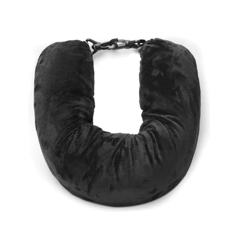 New Cross-Border Travel Pillow: Fillable with Clothing or Luggage, Soft Plush Filling, Multifunctional U-Shaped Pillow with Pillowcase