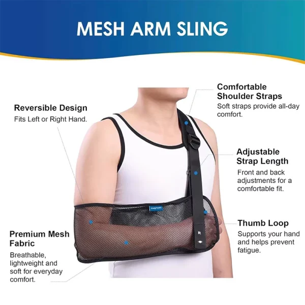 O1CN01JxrBp11s7MEa5wriI_!!2220254235719-0-cib.jpg_ Shoulder Brace for Shoulder Injuries: Tear-Resistant, Rotating Cuffs, Breathable Arm Support, Shower-Safe Shoulder Protector (Wholesale)