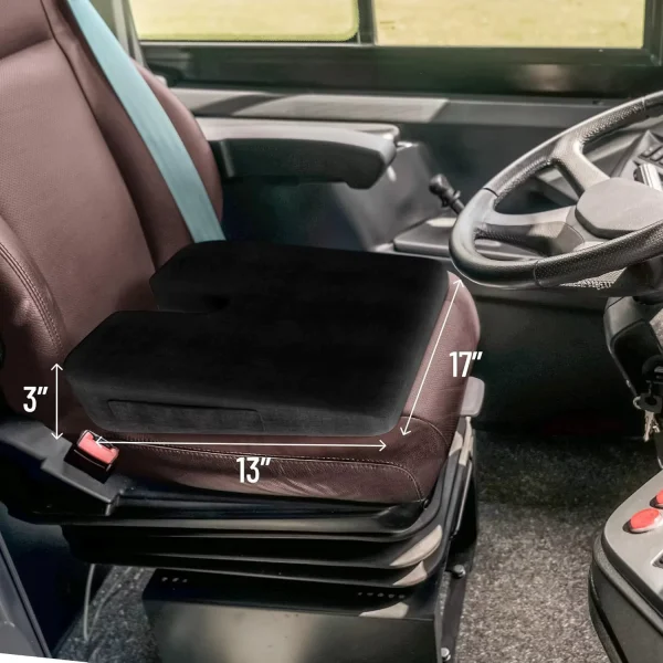 O1CN01K7QrNl1s7MEZoFcUB_!!2220254235719-0-cib.jpg_ Memory Foam Driver's Seat Cushion—Ideal for Office, Travel, and Gaming Chairs; High-Grip Anti-Slip Cushion