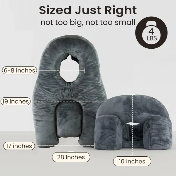 O1CN01LAYycE1s7MEaNOkzq_!!2220254235719-0-cib.jpg_ Wholesale: A pillow designed for stomach sleepers that promotes easy breathing and ensures a restful night's sleep; suitable for those with retinal detachment.