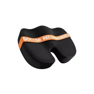 Memory foam cushions for relieving hemorrhoids and tailbone pain; suitable for office chairs and car seats