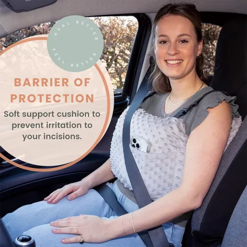 Breast Surgery Recovery Products: Post-Surgery Support Pillow, Car Safety Pillow, Breast Reduction Pillow, Adjustable Pillow