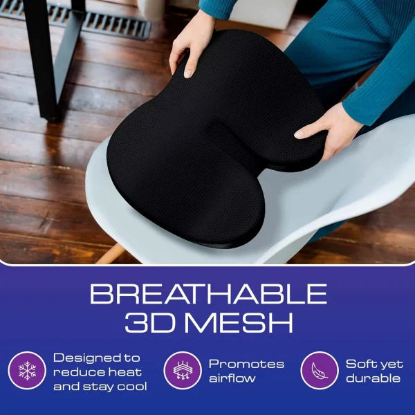 O1CN01MVFqaZ1s7MEZoIRGf_!!2220254235719-0-cib.jpg_ Ergonomic Memory Foam Cushions for Office Chairs and Car Seats with Heat-Dissipating 3D Mesh
