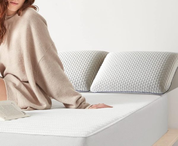O1CN01ObbA5o2I9LuUXeMKs_!!2816569243-0-cib Cervical memory foam pillow with slow rebound—does not flatten or lose shape—suitable for side, stomach, and back sleepers to relieve neck pain