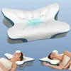 Space Memory Foam Slow-Rebound Zero-Pressure Spinal Support Pillow for Neck Support