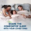Cross-Border Butterfly-Shaped Memory Foam Pillow with Slow-Rebound Foam, Hotel-Grade, Zero-Pressure, Butterfly-Shaped Cervical Support Pillow Core