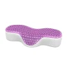TPE Memory Foam Pillow - Neck Friend Purple TPE Pillow: Breathable and Soft, Designed for Adults