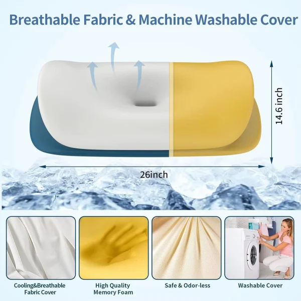 O1CN01PhxwNt1s7MEahT9Q5_!!2220254235719-0-cib.jpg_ Slow-Rebound Butterfly Pillow: High-Profile, Non-Sagging, Non-Deforming, Neck-Supporting, Class A Neck Support – Wholesale Pillows