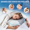 O1CN01Q2626o2I9LtpKJNDh_!!2816569243-0-cib Memory Foam Cervical Pillow (Low Profile), Butterfly-Shaped Adult Pillow Insert, Adjustable Orthopedic Pillow, Breathable Sleep Pillow Cover