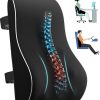 Ergonomic backrest cushions for office chairs, cars, and wheelchairs; cross-border memory foam car lumbar supports