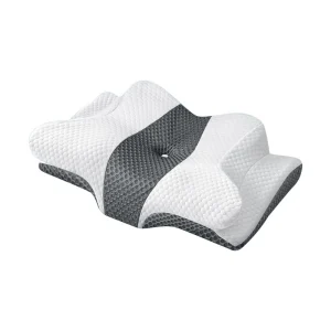Direct-from-Factory Cervical Support Pillows: OEM Customization, Cooling Ice-Silk Pillowcases, Wavy Design Suitable for Multiple Sleeping Positions, Wholesale Supply