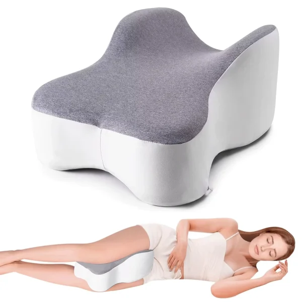 O1CN01SNjVbl1s7MEaNvrBL_!!2220254235719-0-cib.jpg_ Leg Pillow: Knee Support Wedge Memory Foam Side Pillow with Straps, Washable Pillowcase