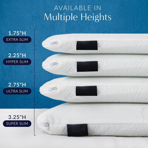 O1CN01SsYG7e2I9LvyYHjyg_!!2816569243-0-cib Ultra-thin Memory Foam Pillow for Cervical Alignment and Deep Sleep – Lightweight Cervical Support Pillow, White