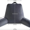 O1CN01Svp8ud1s7MEZzbLoa_!!2220254235719-0-cib Washable Bedside Cushion / Office Lumbar Support Pillow / Reading Pillow with Armrests / Support Pillow / Backrest Cushion