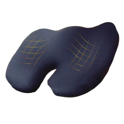 Memory Foam Seat Cushion: Designed to Prevent Hemorrhoids—Ideal for Office Chairs and Car Seats