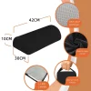 O1CN01VJGF181s7MEaF6hhn_!!2220254235719-0-cib.jpg_ Foot Pillow: A footrest that fits under your desk to support and relax your ankles. Memory foam foot pillow, black.