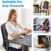Car Seat Cushion with Memory Foam and Lumbar Support: Ergonomic Design for Office Use, Providing Body Support and Relieving Sciatic Pain