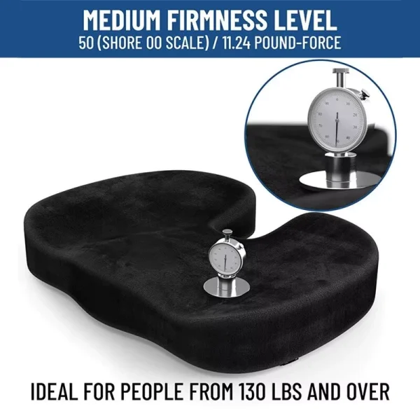 O1CN01Vis8bx1s7MEaIde1r_!!2220254235719-0-cib.jpg_ Memory Foam Slow-Rebound Cushion for Office Workers: Black Buttock Support Cushion - Wholesale Pillows