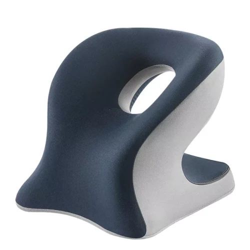 Nap Pillow - Adjustable Memory Foam Pillow: A portable nap pillow with a polyester blend cover