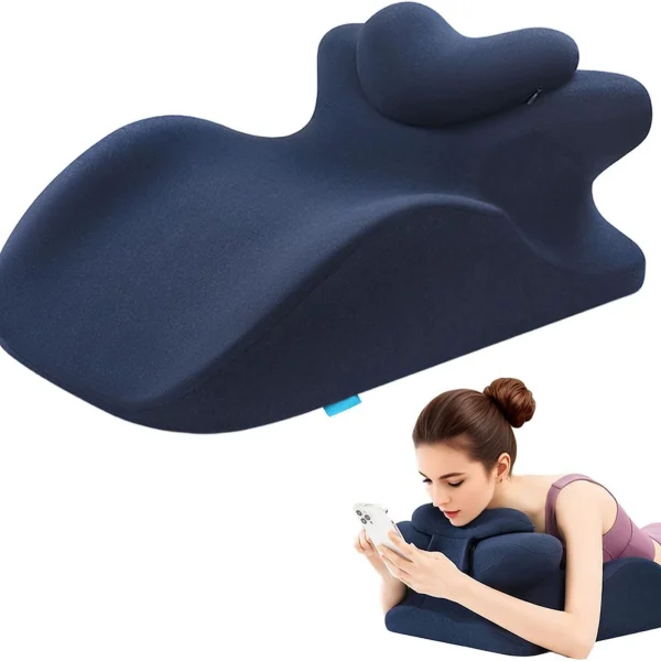 O1CN01YOsWBv2I9LvyeCYuZ_!!2816569243-0-cib.jpg_ Ergonomic Prone Sleeping Pillow: Multifunctional Prone Pillow for Sleeping, Using Your Phone, or Reading While Lying on Your Stomach