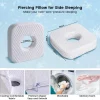 O1CN01YtC6QA2I9LszAsDio_!!2816569243-0-cib.jpg_ Cross-border Bestseller: Amazon Memory Foam Pillow with Ear Holes – Square Ear Pillow, Sofa Ear Pillow, Side-Sleeping Ear Pillow