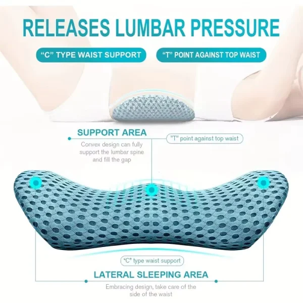 Wholesale Pillows: Lumbar Support Pillows for Lower Back Relief, Foam Lumbar Pillows, Comfortable Lumbar Support Pillows