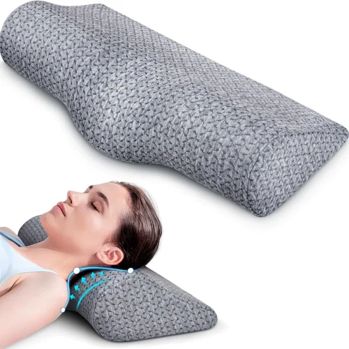Best-selling Cross-Border Memory Foam Pillow with Slow-Rebound Space-Age Core for Neck Support and Shoulder Relaxation