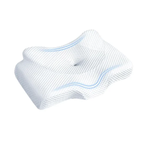 Memory Foam Pillow: Stays Firm Even When Slept On, Supports the Neck, Class A Sleep Pillow, All-in-One Pillow, Butterfly-Shaped Pillow, Breathable Cervical Pillow